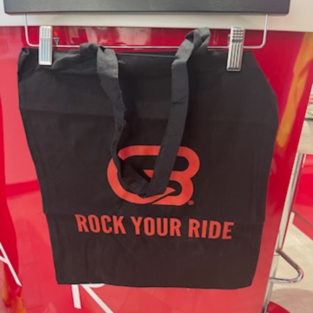 CycleBar reusable bag!